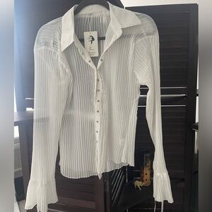 See through white shirt